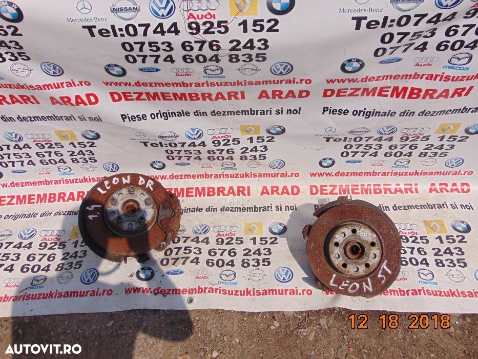 Fuzeta VW Golf 6 Seat Leon 2 Ibiza Toledo Skoda Fabia 2 fuzeta rulment - 1