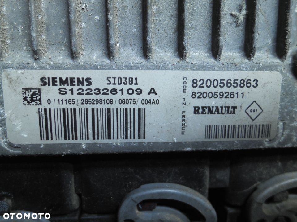 STEROWNIK 8200565863 RENAULT MEGANE 2 II 1.5 DCI POSIADAM 4 SZT - 4