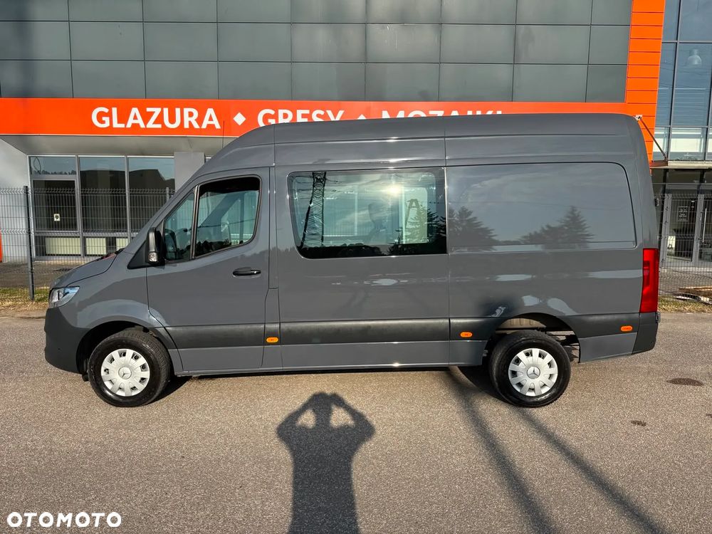 Mercedes-Benz Sprinter 319, 3.0 190KM, L2H2, Brygadówka 6os, Automat, Bardzo zadbany - 5