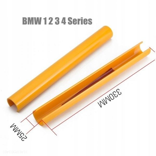 V-brace grill BMW 1 2 3 4 poprzeczki nakładki 330m - 2