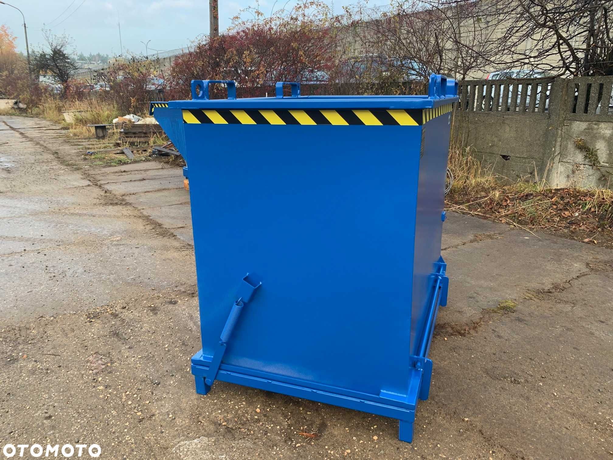 Kontener Metalowy Z Otwieranym Dnem PMDC 1700 L POJEMNIK - 1