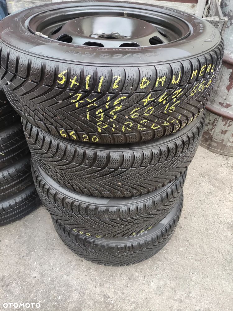 5x112 Felgi Stalowe Stal 16 Koła Zimowe Zima BMW SERIA 1 F40 2 F44 Active Tourer Gran Tourer F45 F46 195/60 6,5mm Mercedes C W204 B W246 Legnica Komplet - 4