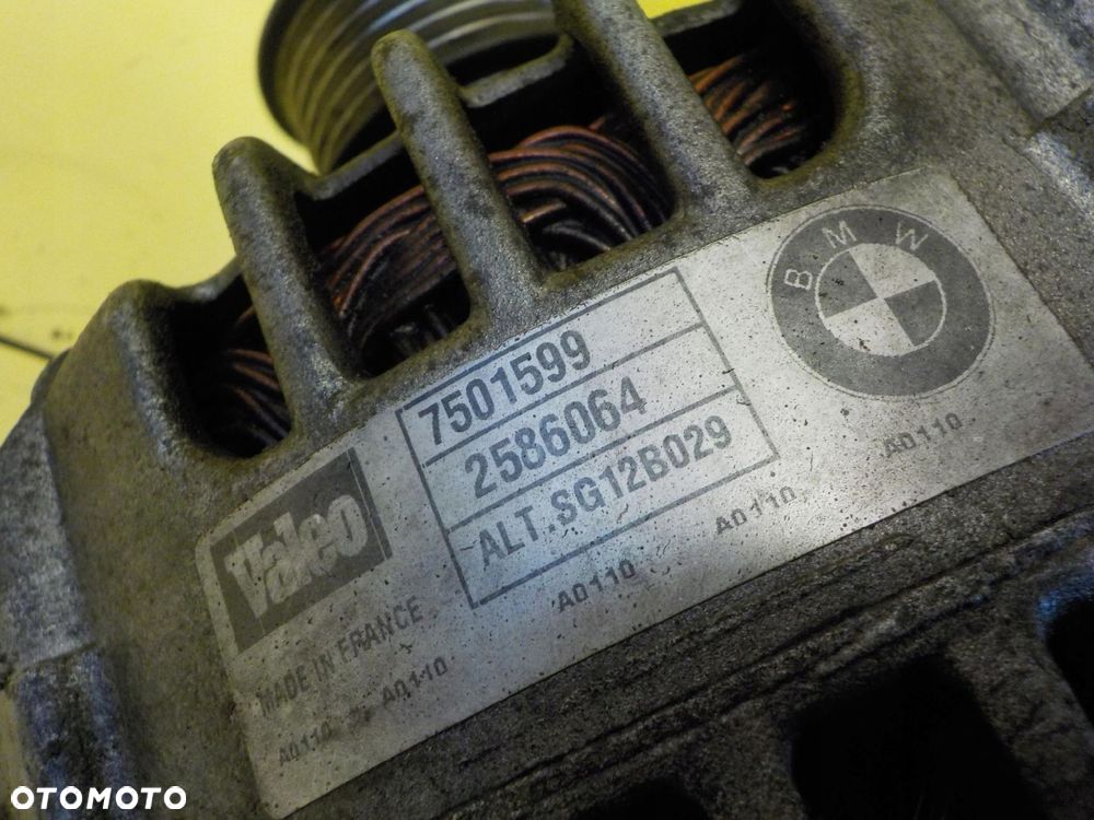 BMW E46 E39 E60 X3 X5 Z4 3.0 B 330i 04r 231KM M54B30 alternator 7501599 - 11