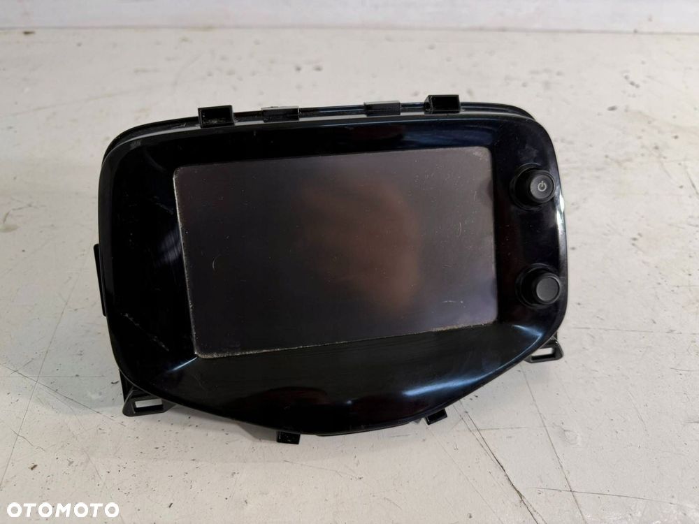 wyświetlacz radio toyota aygo ii eu - 3