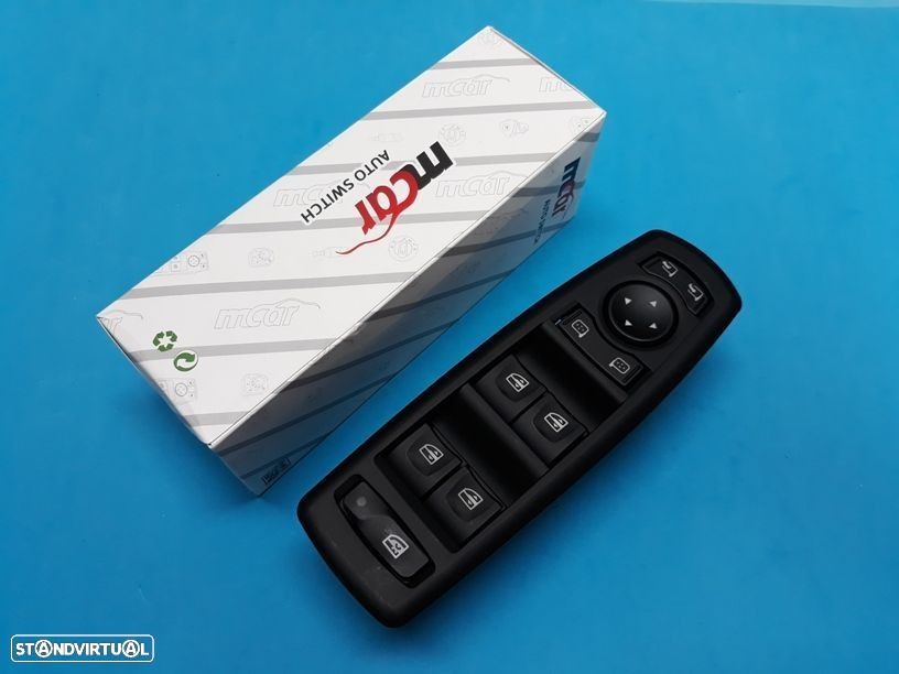 Comando dos vidros para Renault Laguna III e Megane III  (19 pinos) NOVO - 1