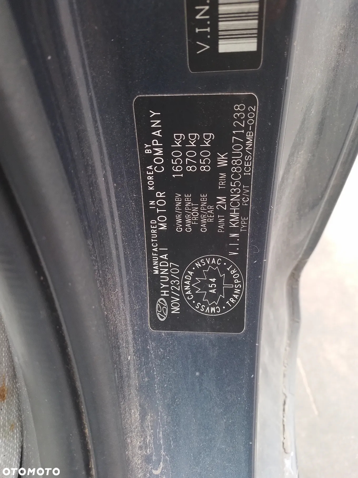 HYUNDAI ACCENT III 05–10 1.6 G4ED 16V 2M PANEL KLIMATYZACJI - 16