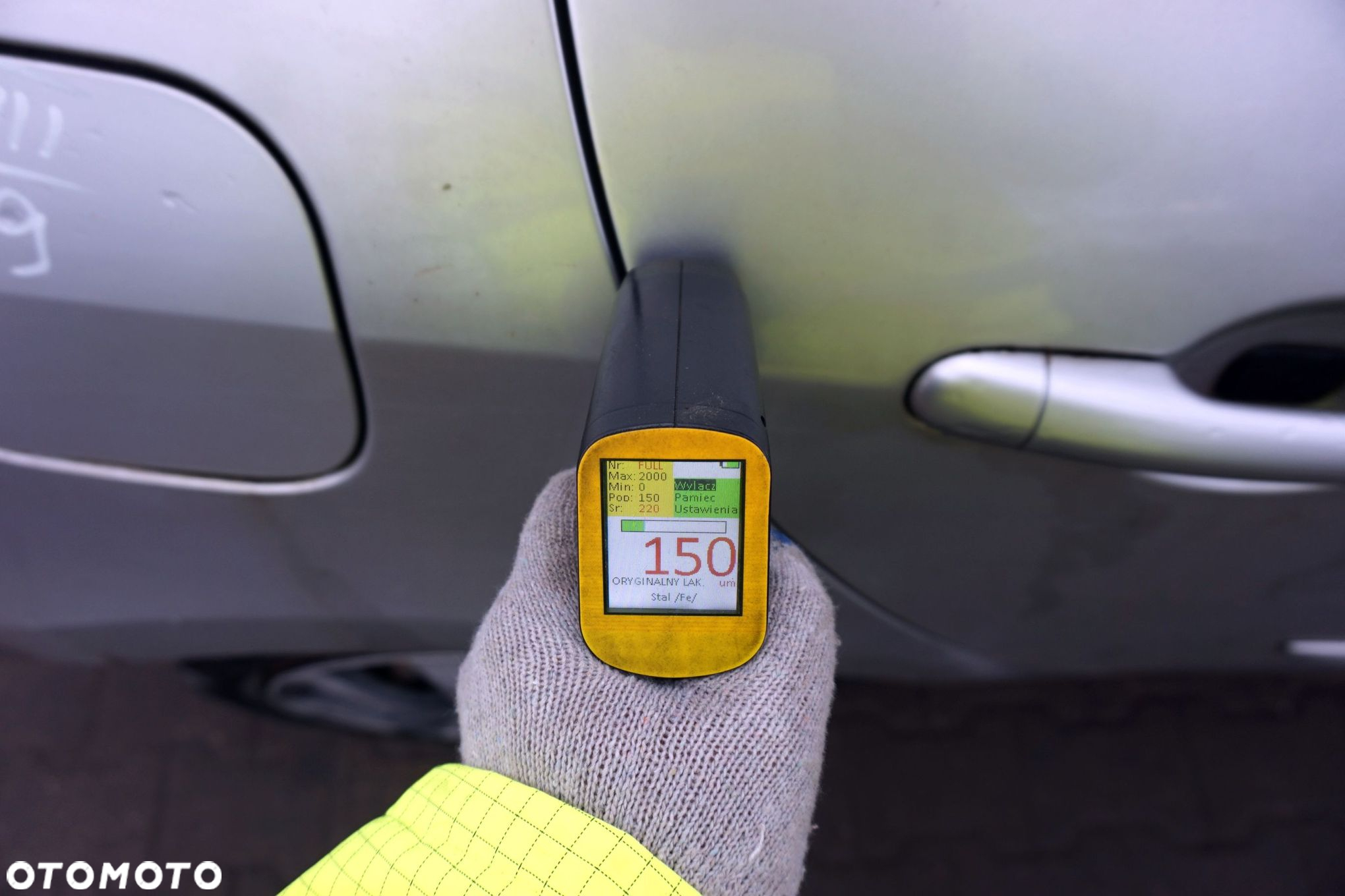 DRZWI TYLNE PRAWE CLIO III PH2 LIFT 5D HB TED69  SREBRNY RENAULT 2009-2012 - 5