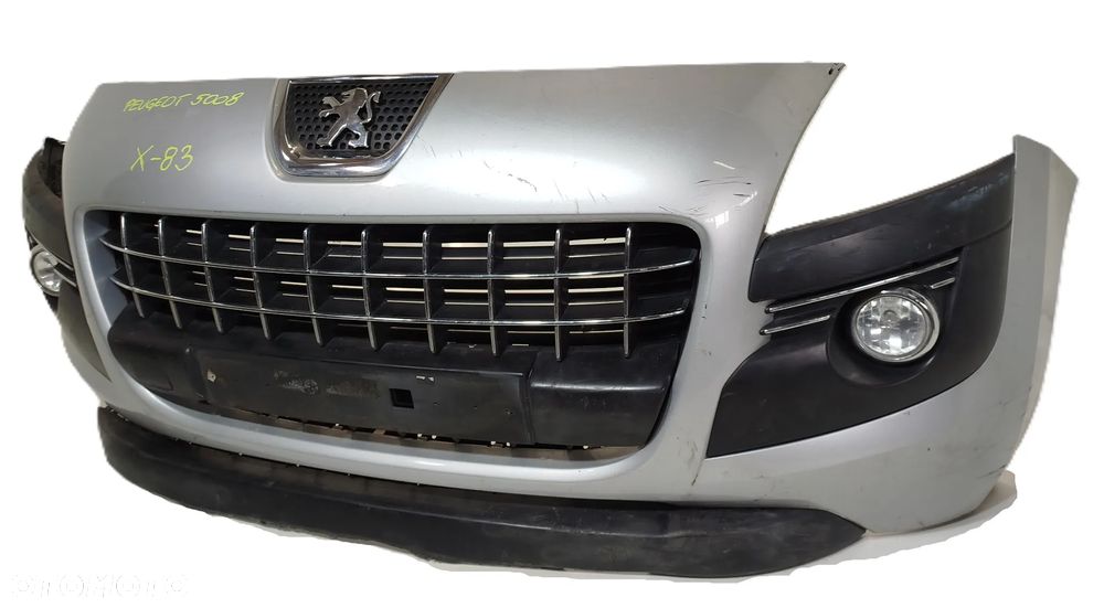 ZDERZAK PRZEDNI PRZÓD GRILL PEUGEOT 3008 09-13 - 6
