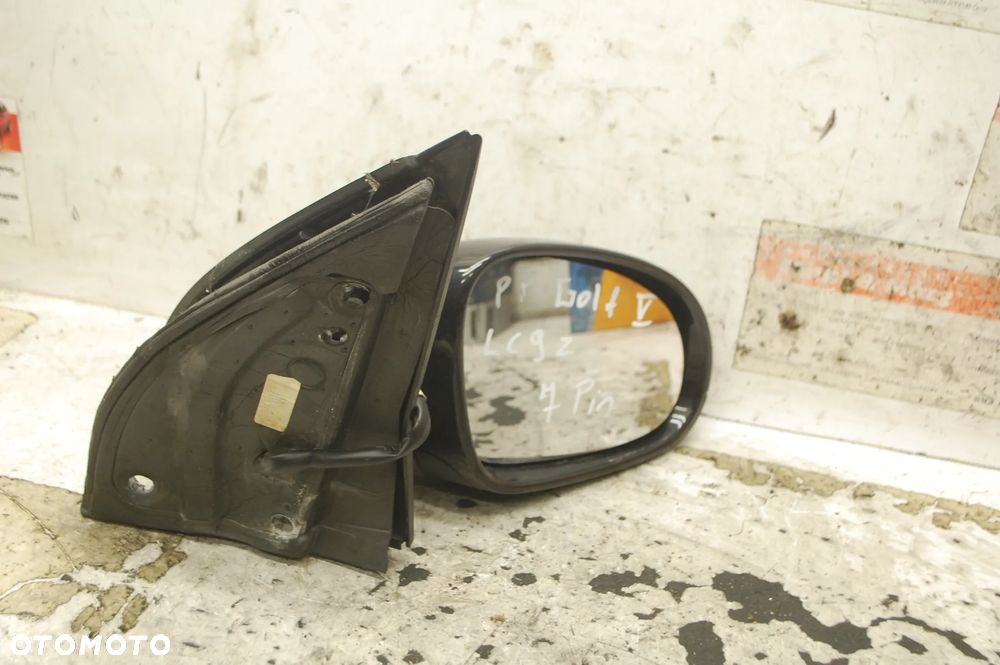 LUSTERKO PRAWY PRZÓD PRZEDNIE PRAWE LA7W/ LC9Z/ LC5J/ LD5Q 7 PIN/ 6 PIN VW GOLF V - 11