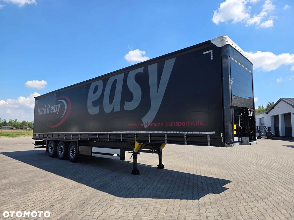 Schmitz Cargobull SCB S3T STANDARD FIRANKA OŚ PODNOSZONA  Z DE MAŁY PRZEBIEG SUPER STAN  !!! - 6