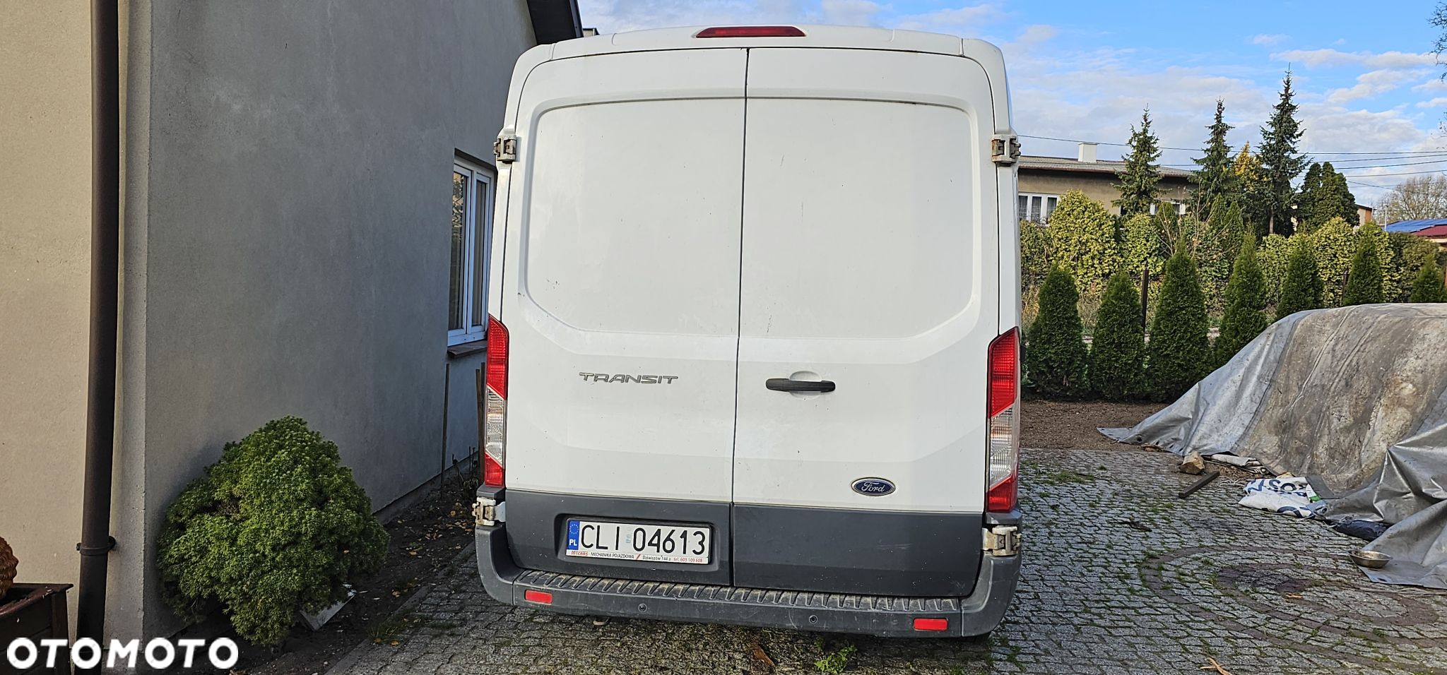 ĆWIARTKA BŁOTNIK PRAWY TYŁ LEWY DRZWI TRANSIT MK8 - 4