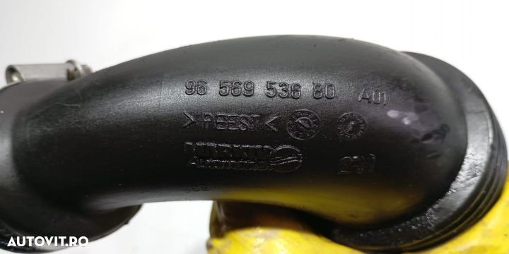 Tub intercooler 1.6HDI 9656953680 Citroen C4 1 [2004 - 2008] - 2