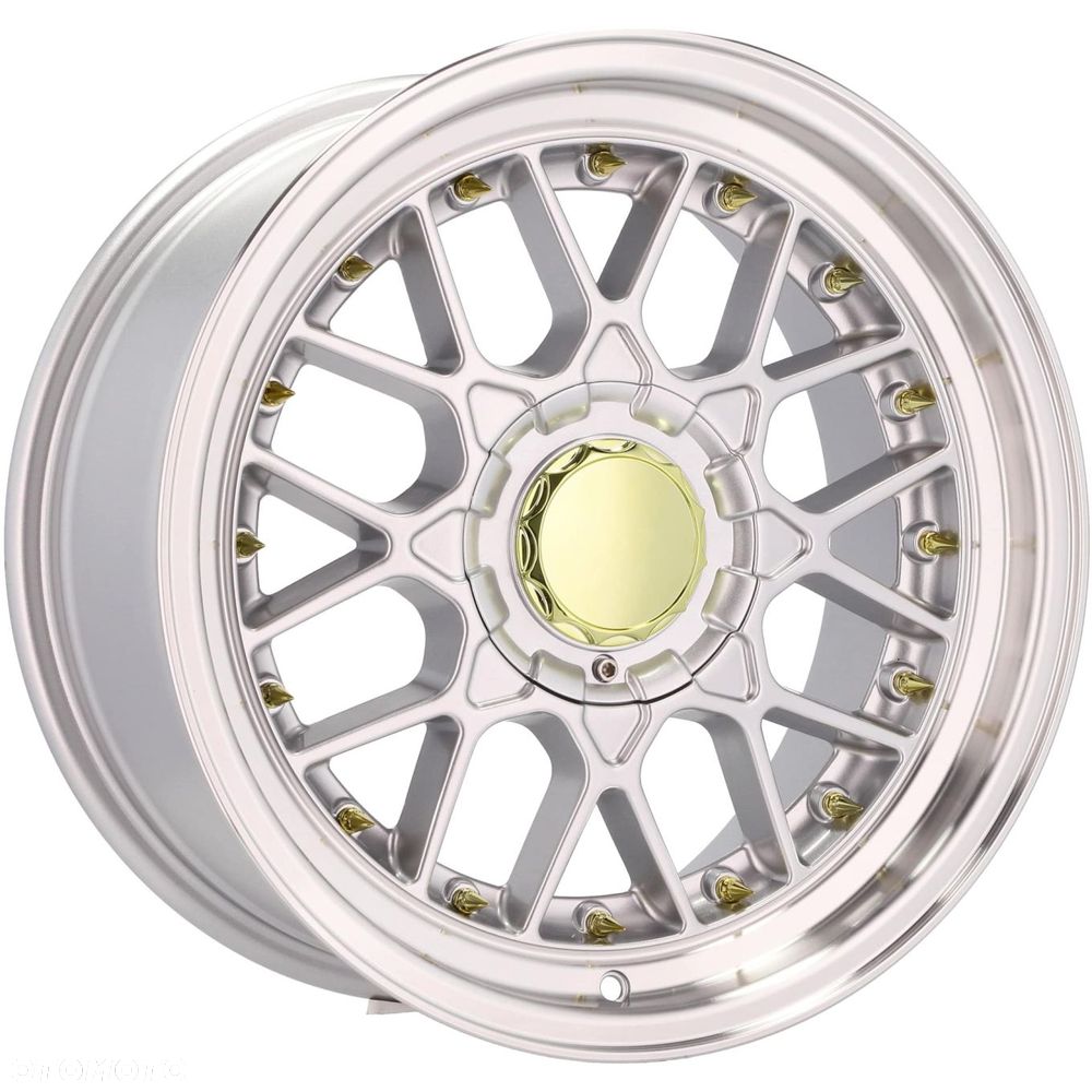 4x Felgi 17 m.in. do BMW 3 E36 E46 5 E39 E60 E61 7 E32 E38 E65 E66 E67 E68 BBS Style - HX025 (LU1880 - 5
