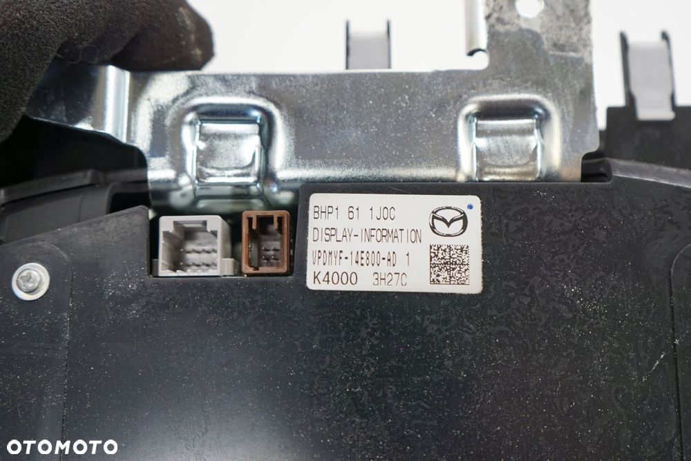 MAZDA 3 III BM 14R MONITOR EKRAN WYŚWIETLACZ EKRAN BHP1611J0C - 3