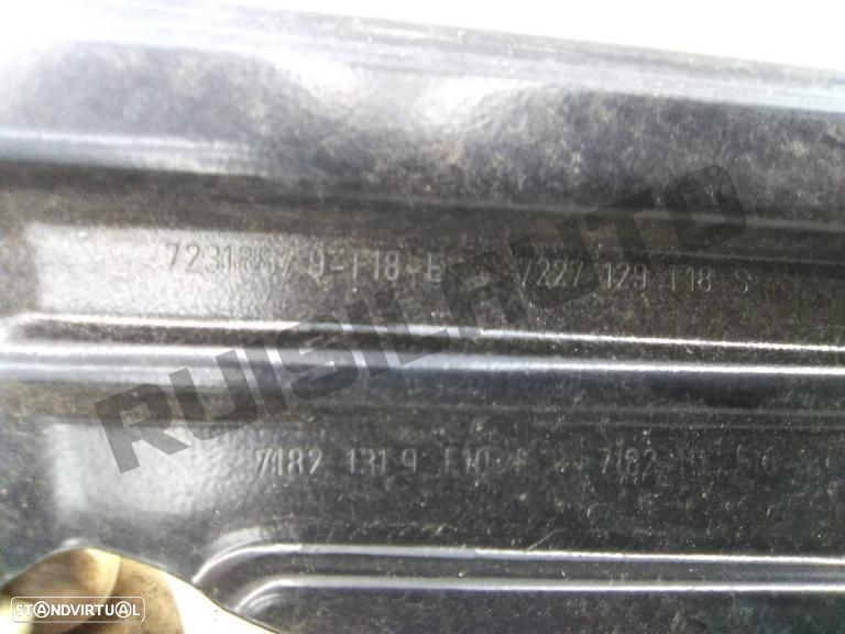 Estrutura Elevador Frente Esquerdo Elétrico 718_2111 Bmw 5 (f10 - 7