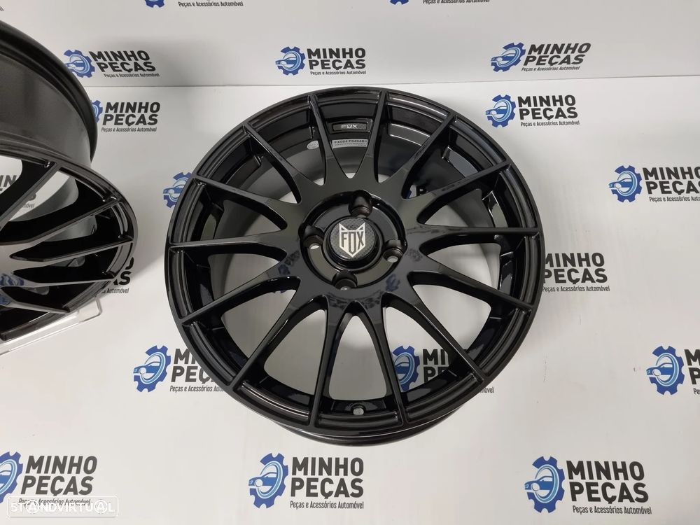 Jantes Fox (FX004) em 17 Preto Brilho (4x100) - 7