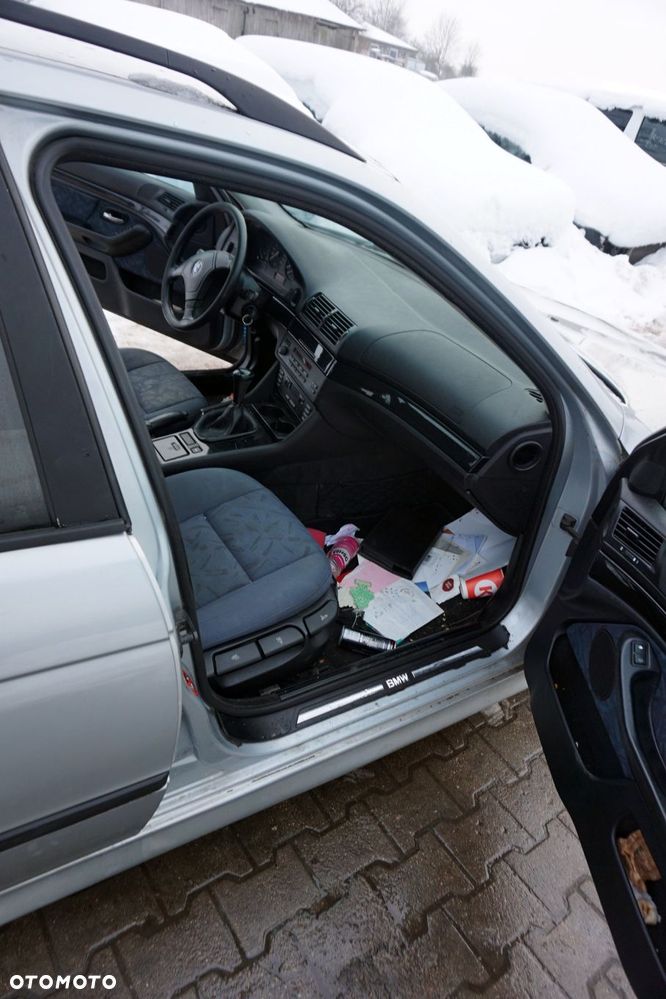 BMW 5 E39 KOMBI 1998 309 2.0 24V M52B20 150KM S5D250G-TAJT SREBRNY ARKTISSILBER na części - 13