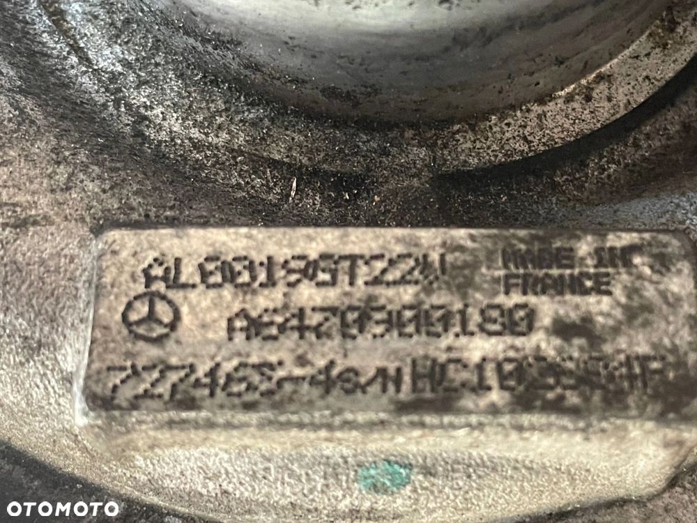 TURBOSPRĘŻARKA MERCEDES 2.7 CDI E W211 270CDI KOMPLETNA ORYGINAŁ 6470900180 - 6