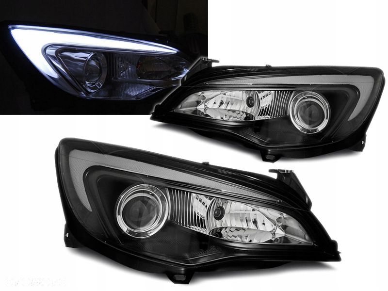 Lampy Reflektory OPEL ASTRA J IV 10- DRL Dzienne - 1