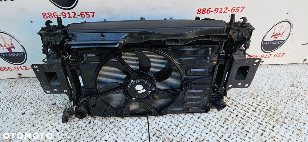 Skoda Superb 3 III 3V LIFT 2019-2023 2.0 TFSI Kompletne wzmocnienie czołowe Pas przedni Chłodnice wentylator 5Q0816411AR 5Q0121251GN 5Q0959455AR - 17