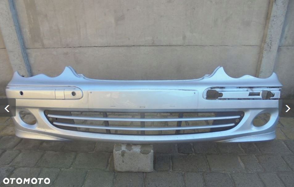mercedes c-klasa w203 avangarde - zderzak przedni - 1