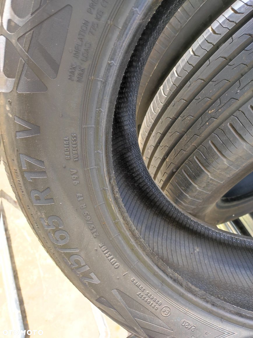 NOWE DEMO opony letnie 215/65R17 99V Continental EC6 Montaż Wysyłka - 8