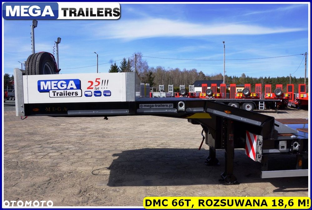 Inny Niska podłoga DMC 66,0 TON, ROZCIĄGANA 18,60 M - pod KONTENERY !!! - 15