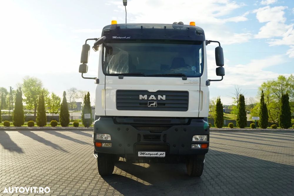 MAN TGA 35.480 / 8x6 / BASCULATOR CU 2 LATE / HYDRODOLT / MEILLER KIPPER / MANUAL / CAMERĂ - 21