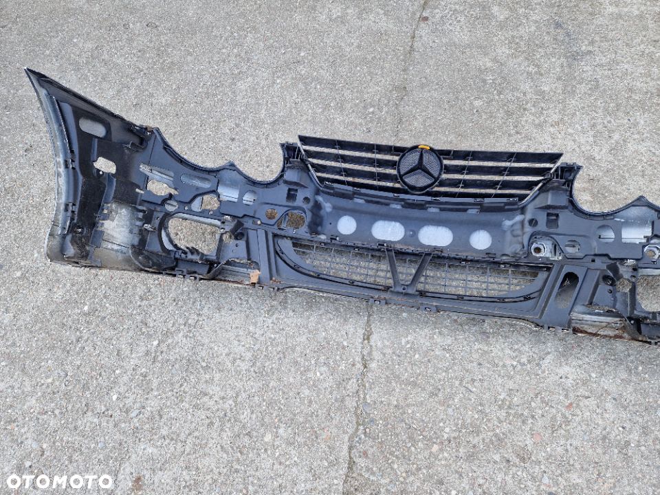 Mercedes 203 Sport Coupe lifting 04- zderzak przedni grill kratka - 4