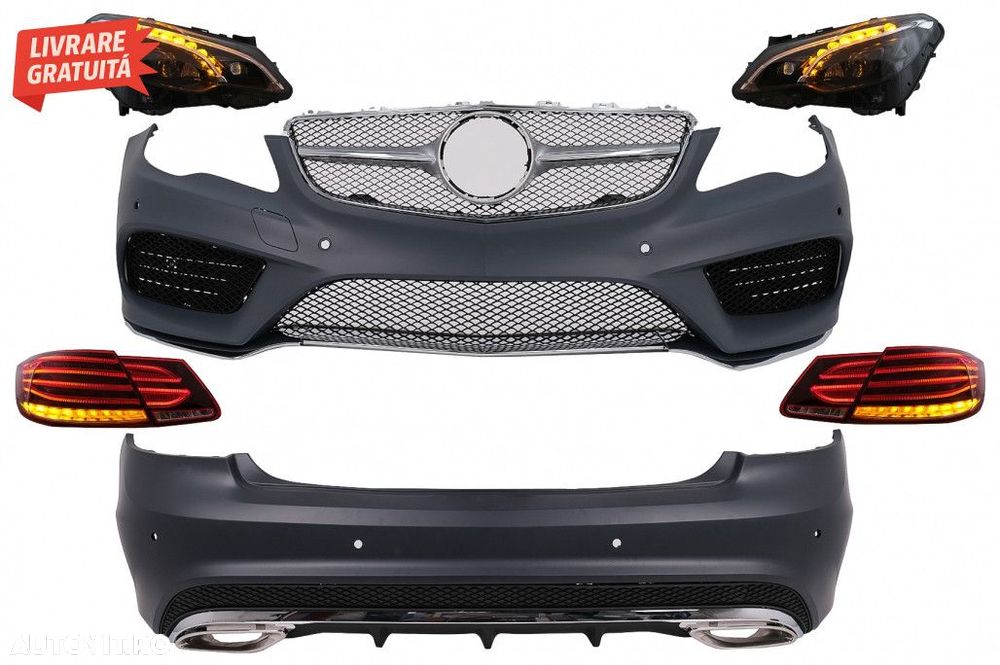 Pachet Exterior Complet Mercedes E-Class C207 Coupe A207 Cabriolet Fac - 1