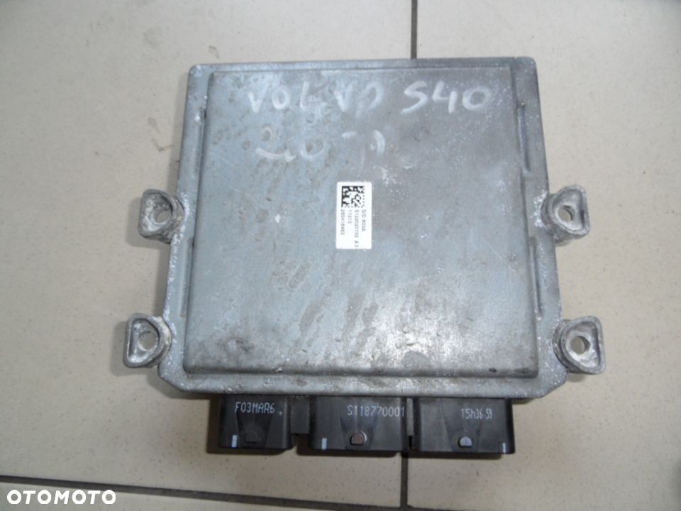 KOMPUTER STEROWNIK SILNIKA VOLVO S40 V50 C-MAX 30785520AA 5WS40328B-T - 5