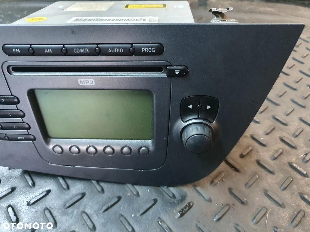 RADIO ODTWARZACZ CD SEAT LEON II 1P1035186B MP3 - 3