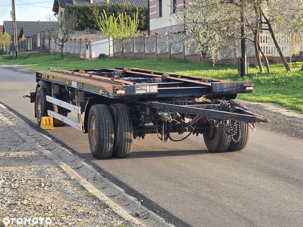 Polkon PRZYCZEPA POLKON PK-183 DO HAKOWCA ZŁOMU DO TROCIN DO TRANSPORTU KONTENERÓW ROLNICZA NA DUŻE KONTENERY - 17