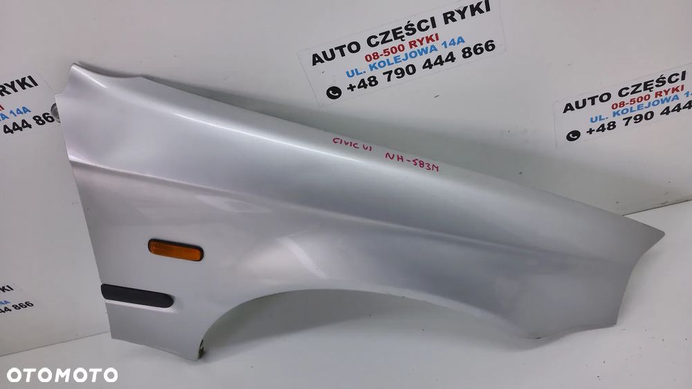 Honda Civic VI Błotnik Prawy Przód NH-583M - 2