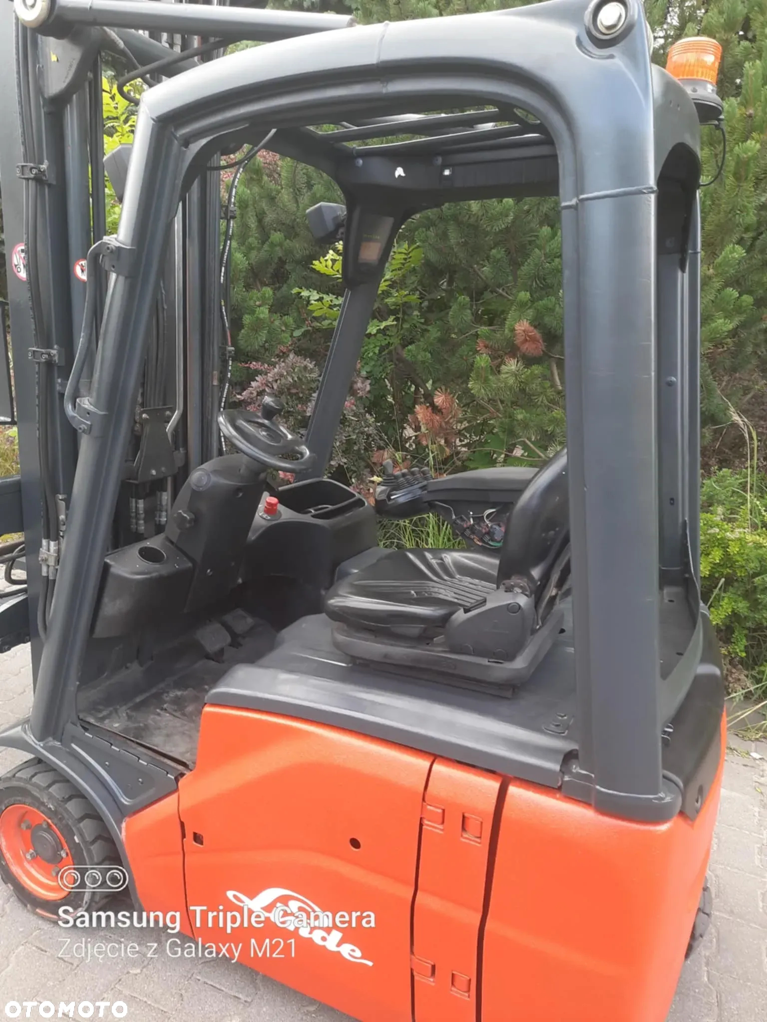 Linde E15 2010 r., Triplex 5,5m, E12, E14, E16 - 4