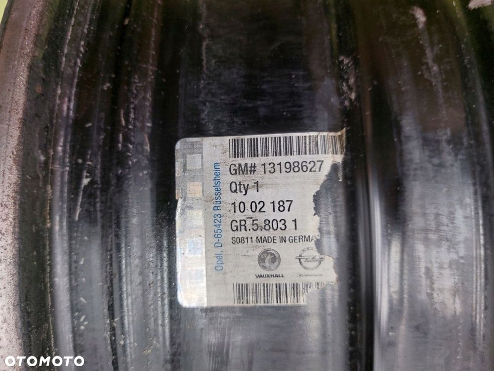 Felga stalowa Opel 6,5 J 16 ET 39 5X112 - 2