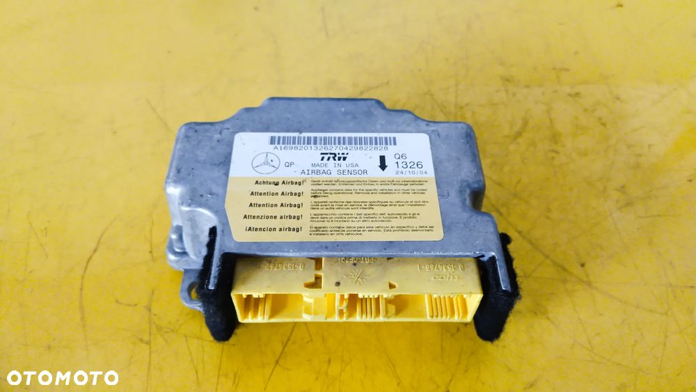 MERCEDES W169 MODUŁ SENSOR AIRBAG A1698201326 - 1