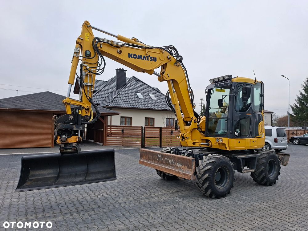 Komatsu PW98 MR ROTOTILT Rok 2017