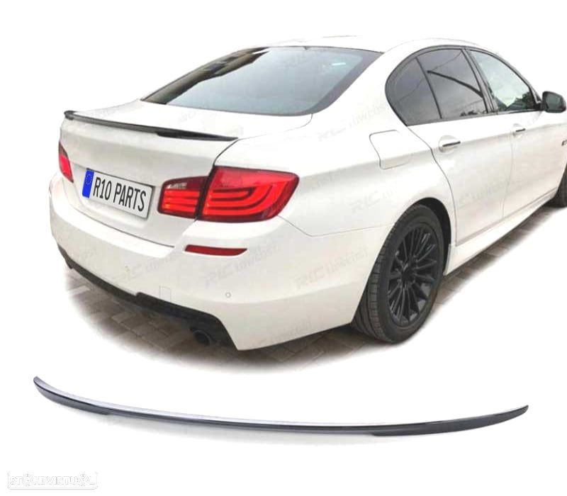 AILERON LIP SPOILER BMW F10 LOOK M PERFORMANCE PRETO BRILHANTE - 2