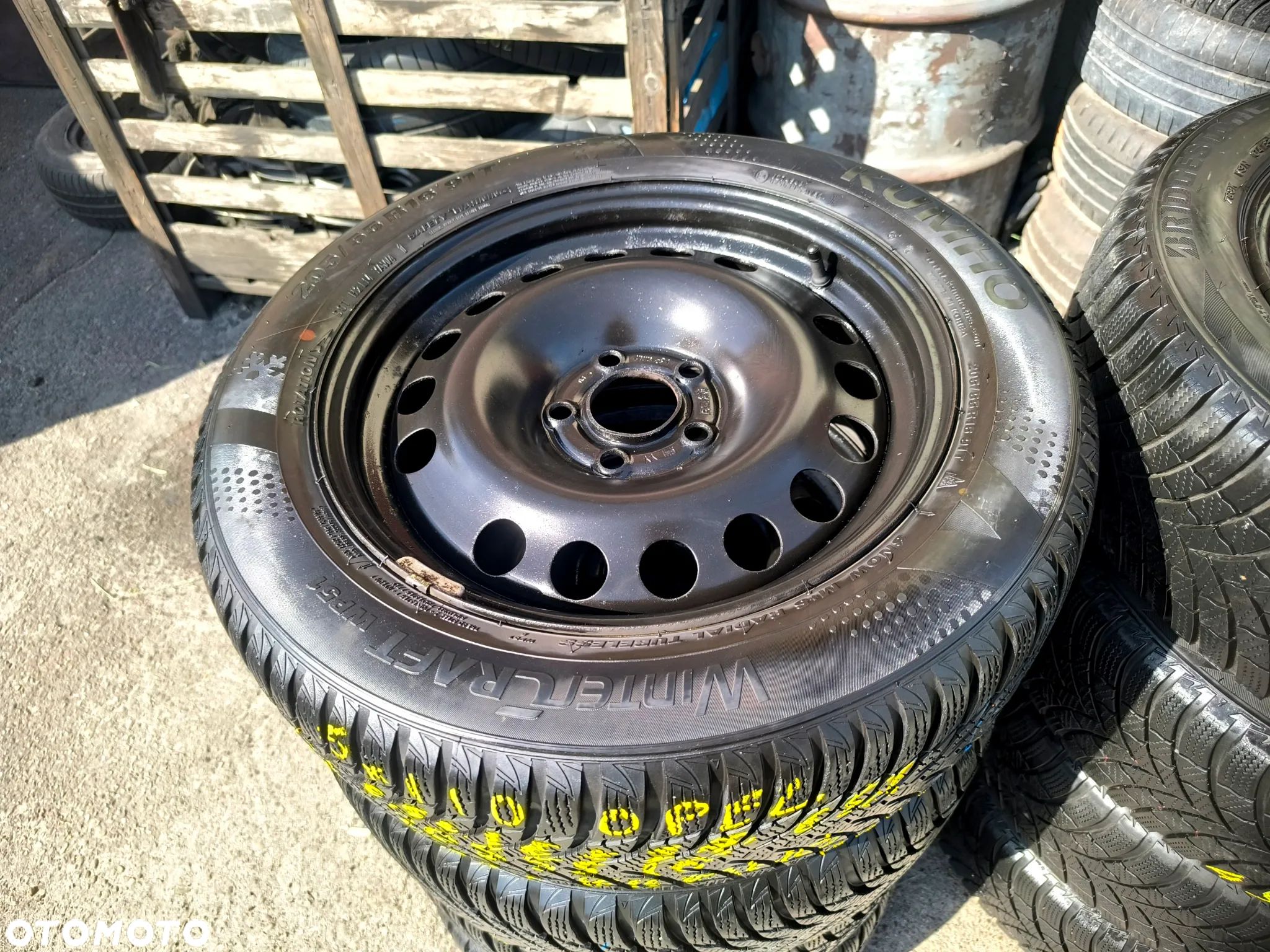 5x110 Felgi Stalowe Stal 16 Koła Zimowe Zima OPEL SIGNUM VECTRA B C ZAFIRA A B ASTRA H SAAB 93 95 7mm Legnica ALU-RAD 205/55 - 1