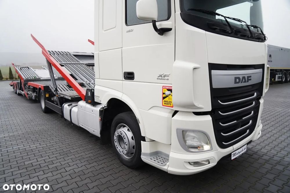 DAF XF 480 / LORA / LOHR / 16,5 M / 4 DOSTAWCZAKI / 6 OSOBÓWEK / KLIMA POSTOJOWA / EURO 6 - 11