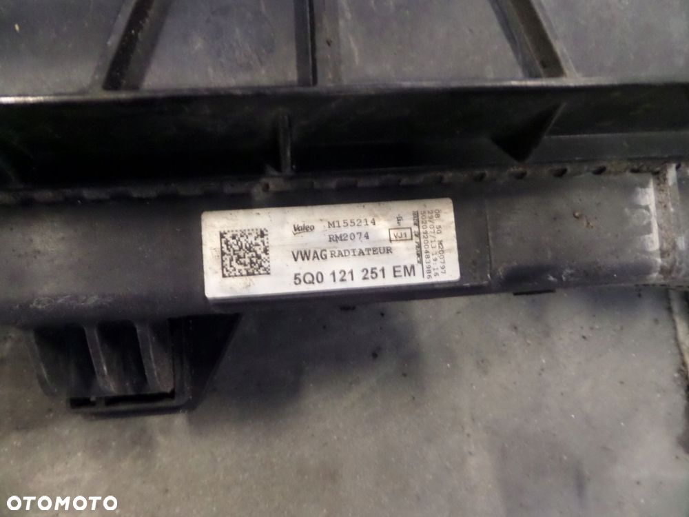 komplet chłodnic volkswagen golf vii 12- 5q0121251em - 5