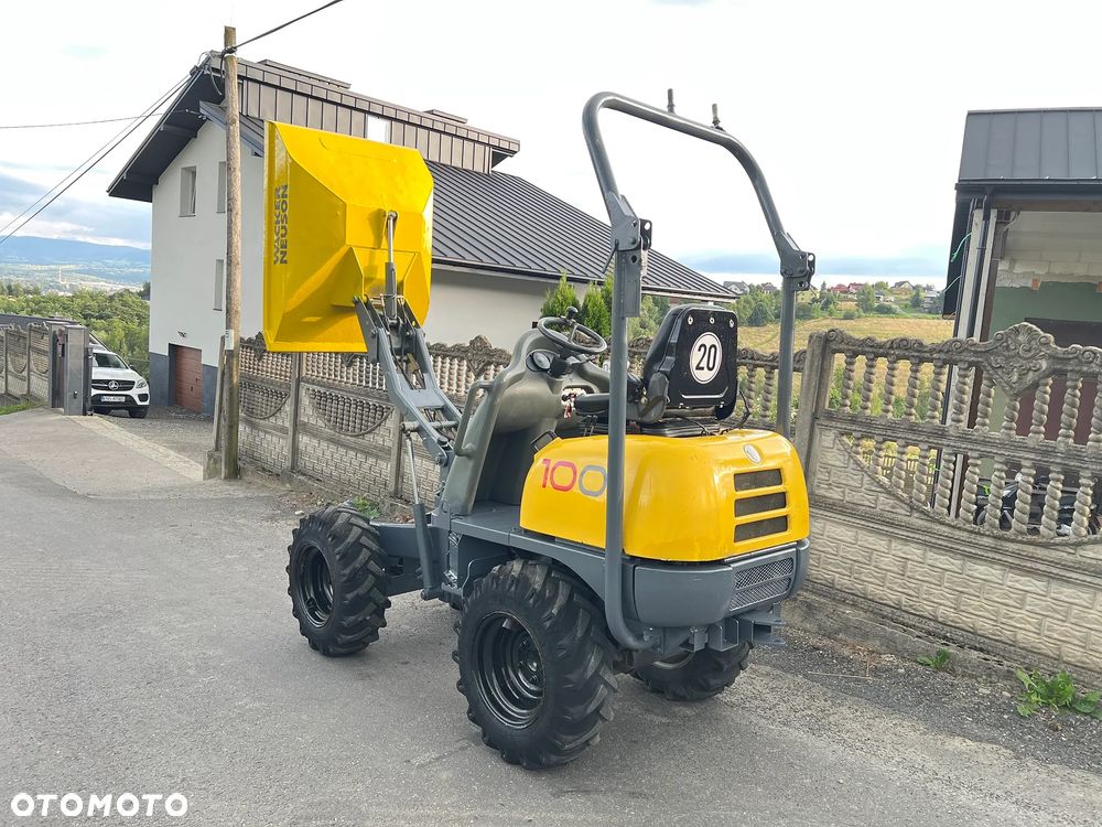 Wacker Neuson 1001 * Wozidło Budowlane Wacker Neuson 1 Tona * Wysoki Wysyp * Stan Bardzo Dobry * - 14