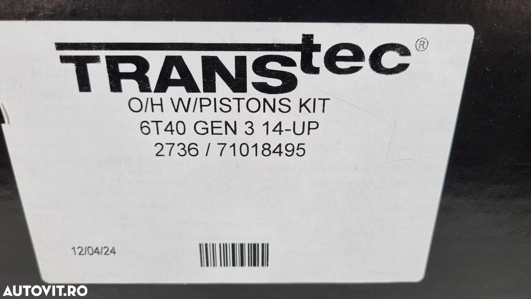 Set Reparatie Garnituri cu Pistoane TRANSTEC / GM6T40E GM6T45E 6 viteze/ OPEL ASTRA K / OPEL INSIGNIA B / 1.6CDTI / 2014+ - 7
