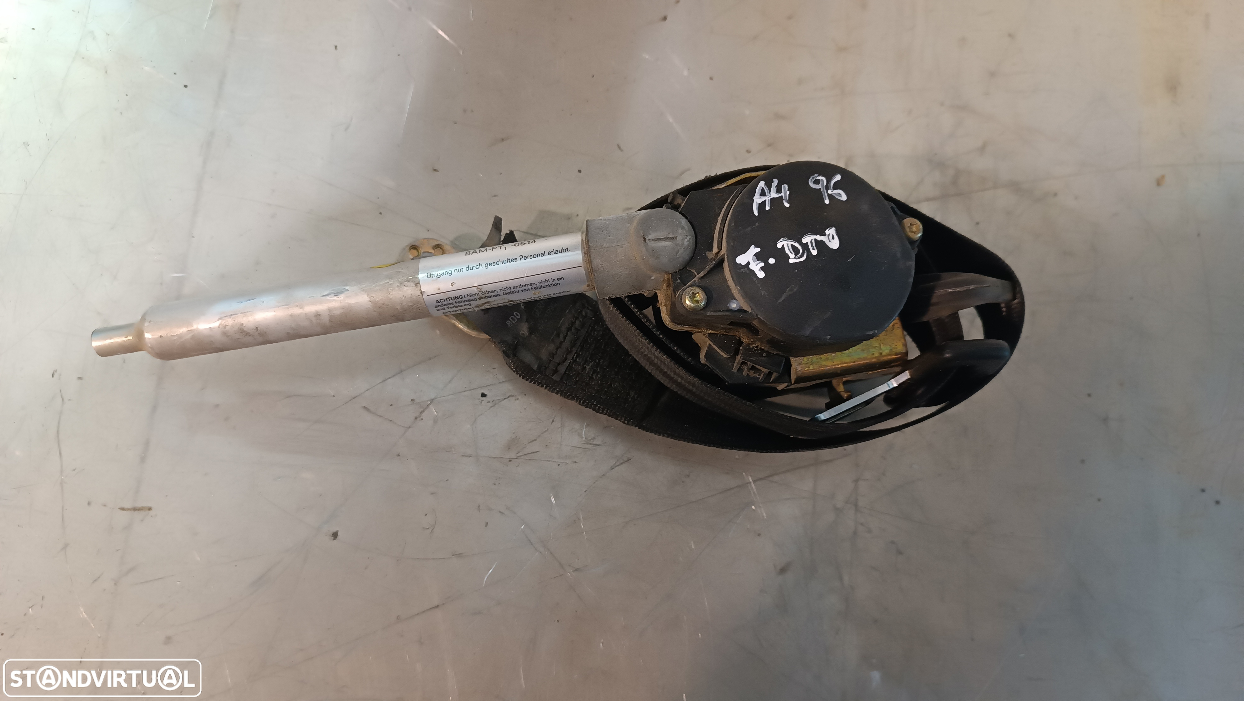PRÉ-TENSOR / CINTO DE SEGURANÇA AUDI A4 B5 95-01 - FRENTE ESQUERDO / DIREITO - 2