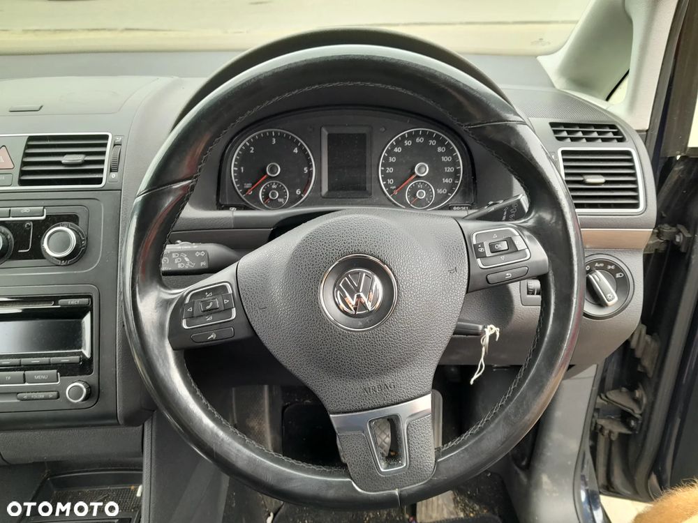 VW TOURAN II 10-15R KIEROWNICA MULTIFUNKCJA SKÓRA - 1