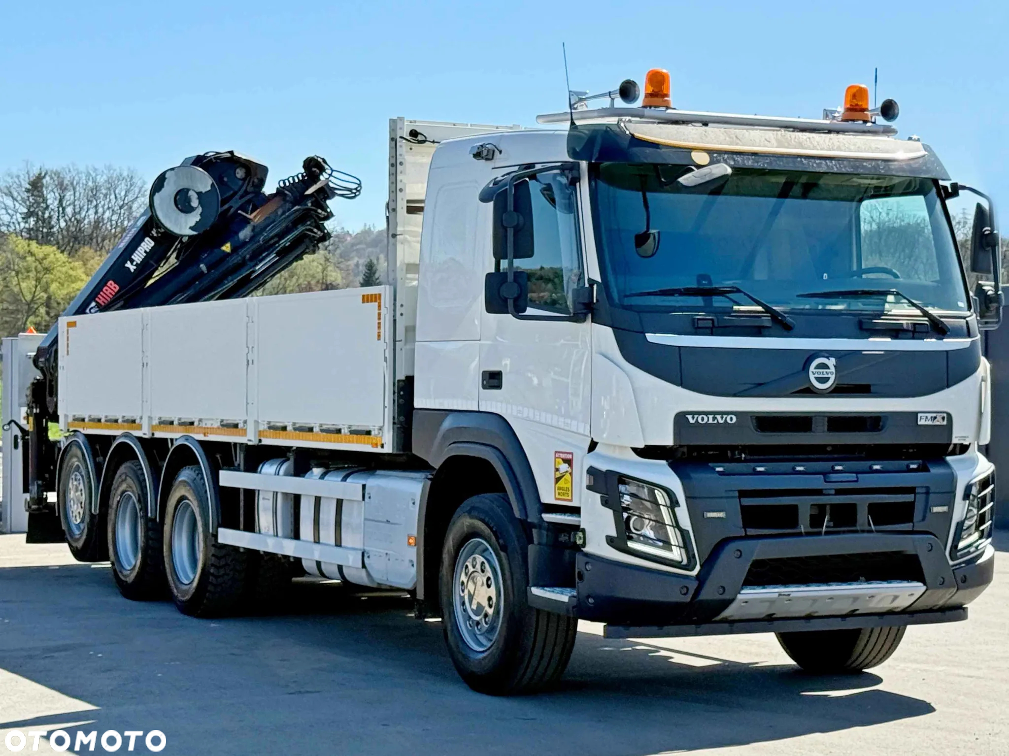 Volvo FMX 460 Skrzynia 6,60 m * HIAB X - HIPRO 302 EP - 5 + PILOT / 8x4 - 4
