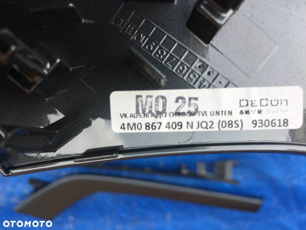 AUDI Q7 SQ7 4M S-LINE / JQ2 / DEKORY DEKOR / LISTWA LISTWY KONSOLI DRZWI / EUROPA / KOMPLET - 10