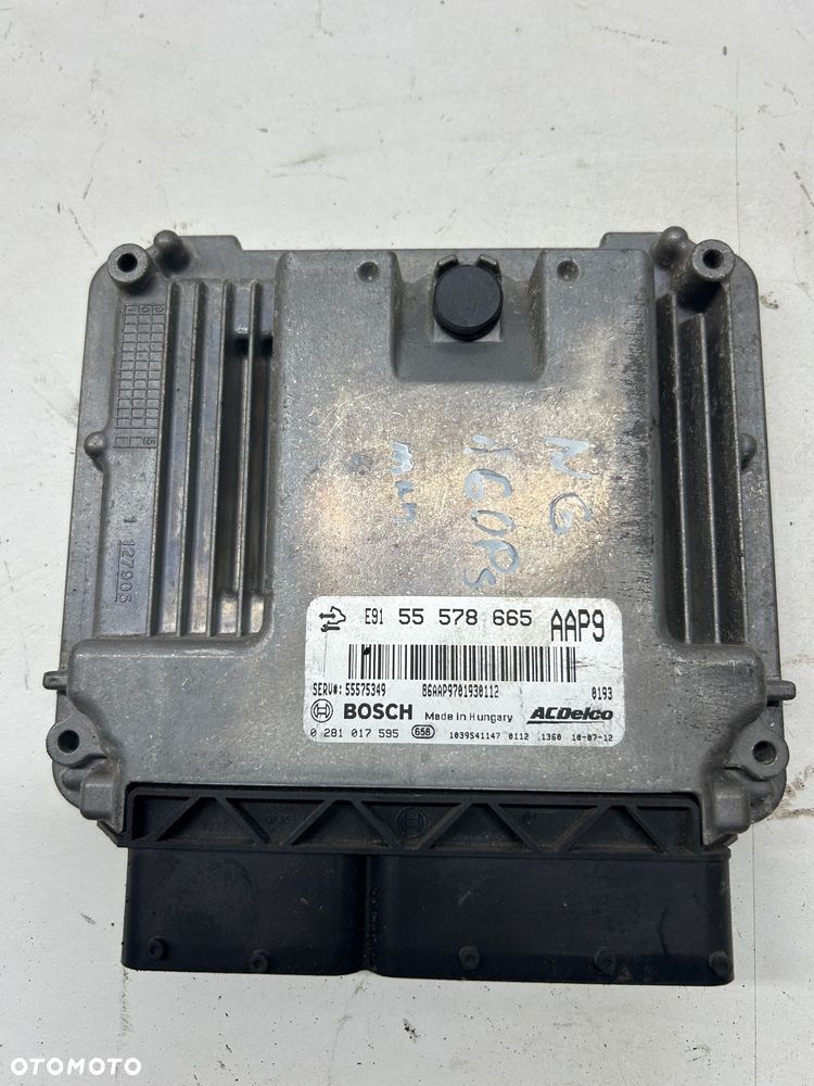 STEROWNIK komputer silnika Saab 95 NG 160ps STEROWNIK KOMPUTER SILNIKA Saab 95 NG 160ps 55578665