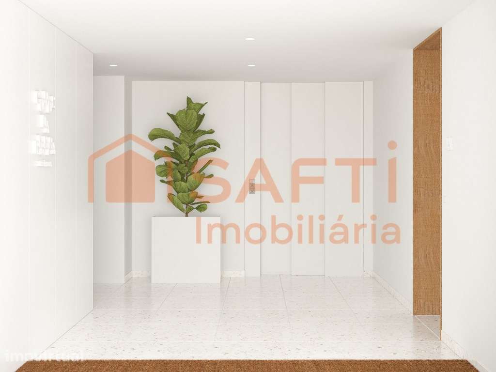 Apartamento T2 com varanda e estacionamento - Grande imagem: 4/5